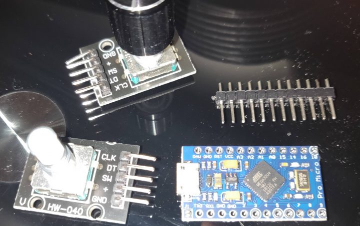 project: desktop volume control with Arduino - Roger Frost's home ...