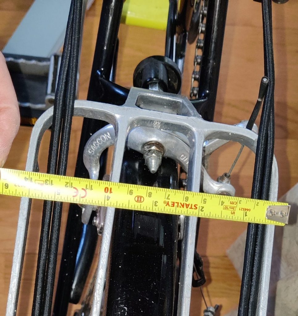 Brompton rear rack bag KlickFix alternative to the front carrier