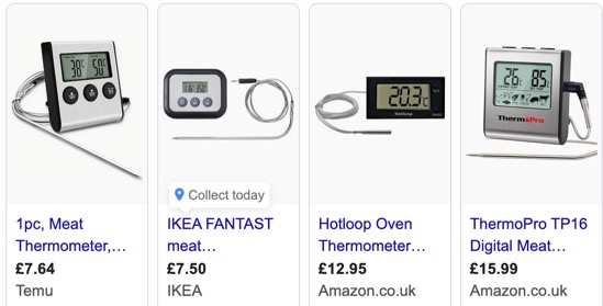 oven thermometers 
